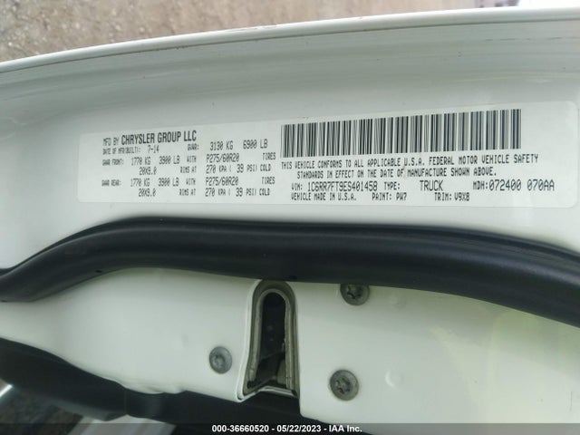 1C6RR7FT9ES401458 RAM 1500 Express