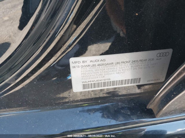 Audi A4 Premium Plus 2014 WAUHFAFL8EA018155 Image 9