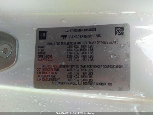 3GTN9AEF9MG203288 GMC SIERRA 1500