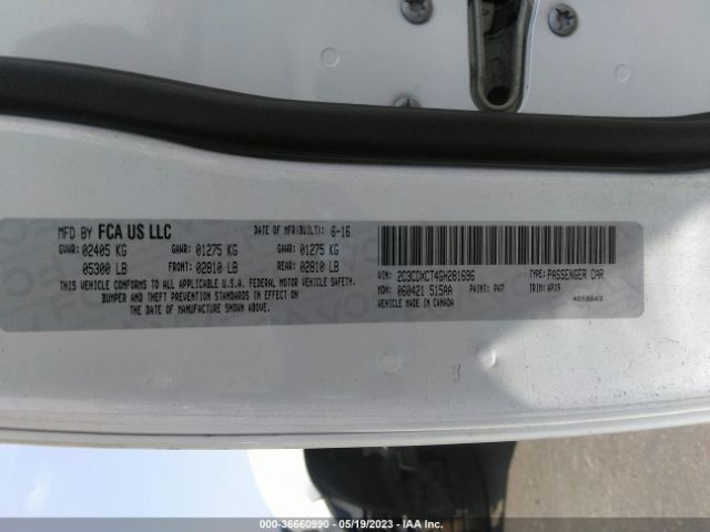 2C3CDXCT4GH281696 Dodge CHARGER R/T
