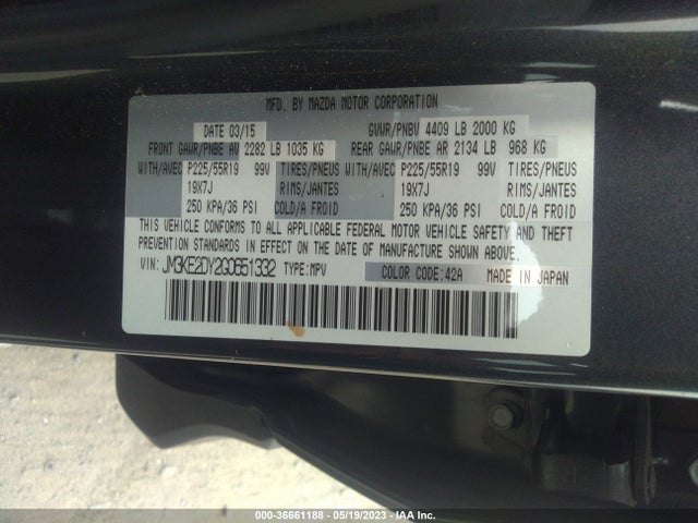 Mazda Cx-5 Grand Touring 2016 JM3KE2DY2G0651332 Image 10