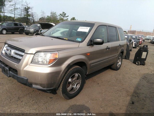 2007 HONDA PILOT LX VIN: 2HKYF18187H536454