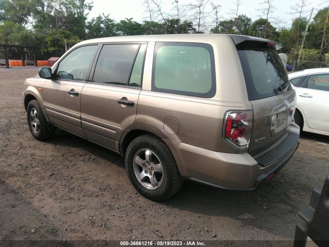 2007 HONDA PILOT LX VIN: 2HKYF18187H536454