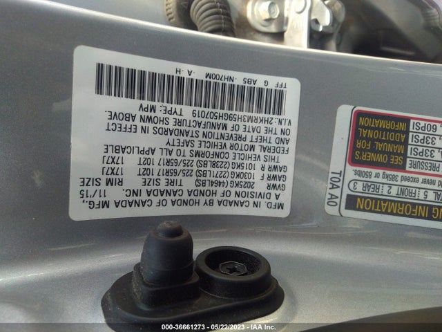 Honda CR-V EX 2016 2HKRM3H59GH507019 Image 9
