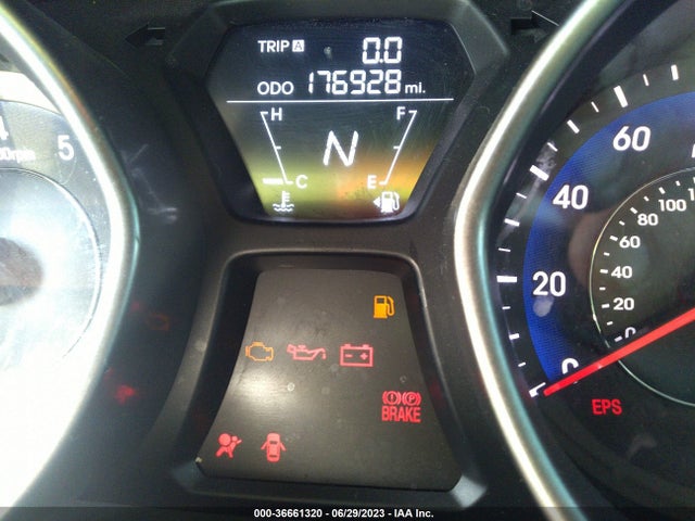 2012 HYUNDAI ELANTRA GLS PZEV VIN: 5NPDH4AE0CH135594