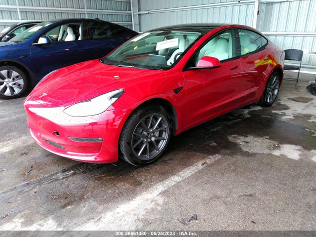 2022 TESLA MODEL 3 LONG RANGE VIN: 5YJ3E1EB1NF242433