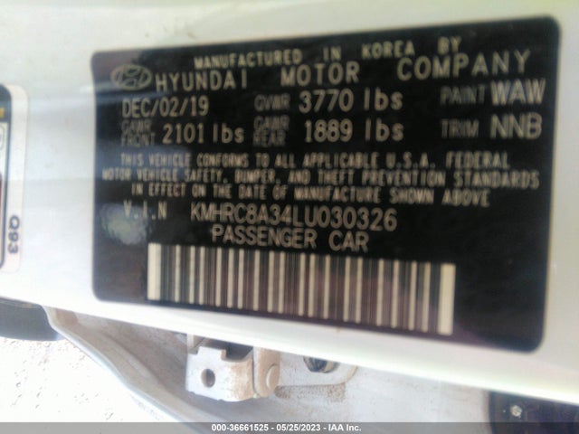 Hyundai Venue Sel 2020 KMHRC8A34LU030326 Image 10