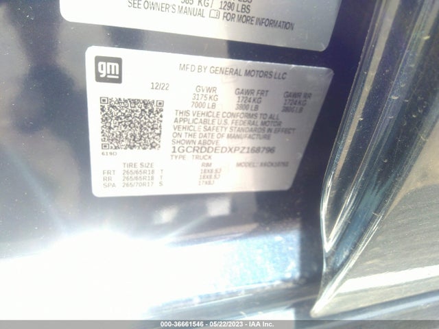 Chevrolet Silverado 1500 Lt 2023 1GCRDDEDXPZ168796 Image 9