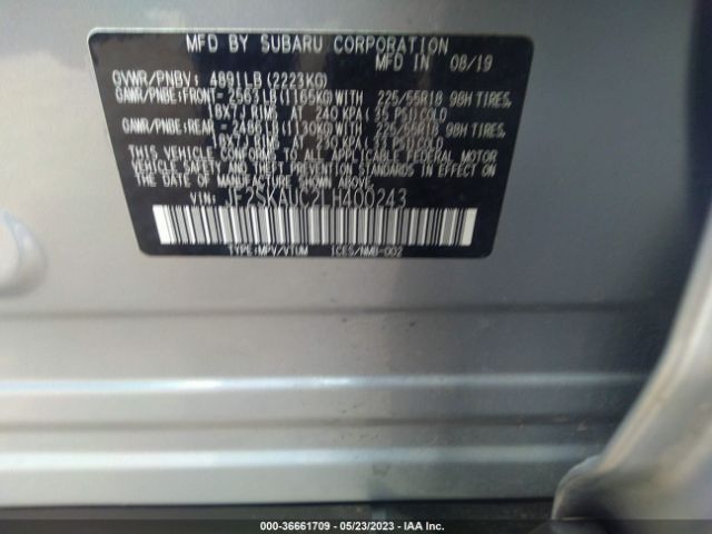 JF2SKAUC2LH400243 Subaru Forester Limited