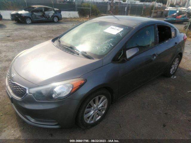 KNAFX4A64G5507378 KIA FORTE LX