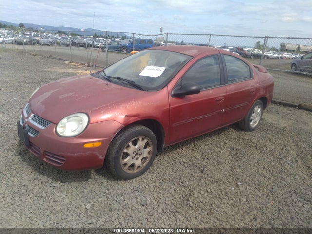 2004 DODGE NEON SXT VIN: 1B3ES56C04D544643