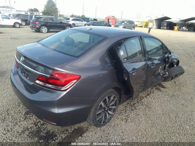 Honda Civic Sedan Ex-l 2015 2HGFB2F93FH552619 Image 4