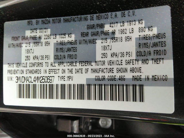 Mazda Cx-30 Preferred 2021 3MVDMACL4MM250697 Image 9
