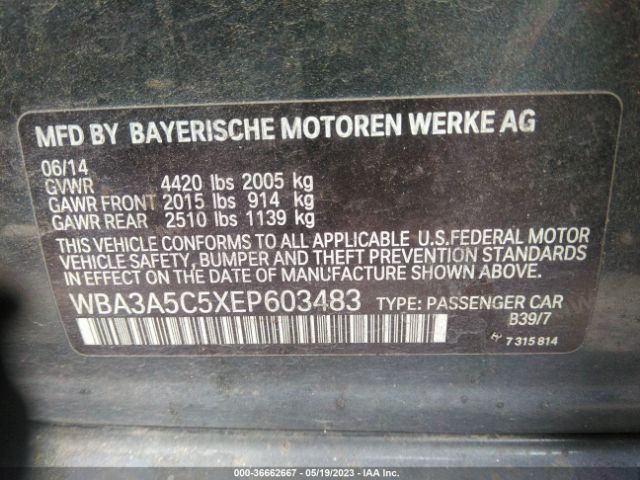 WBA3A5C5XEP603483 BMW 3 Series 328i
