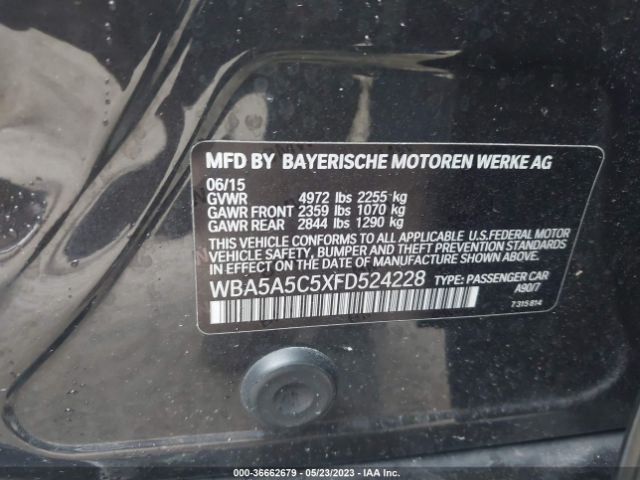 WBA5A5C5XFD524228 BMW 5 Series 528i