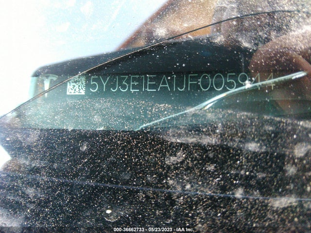 Tesla Model 3 Range Battery 2018 5YJ3E1EA1JF005944 Image 10