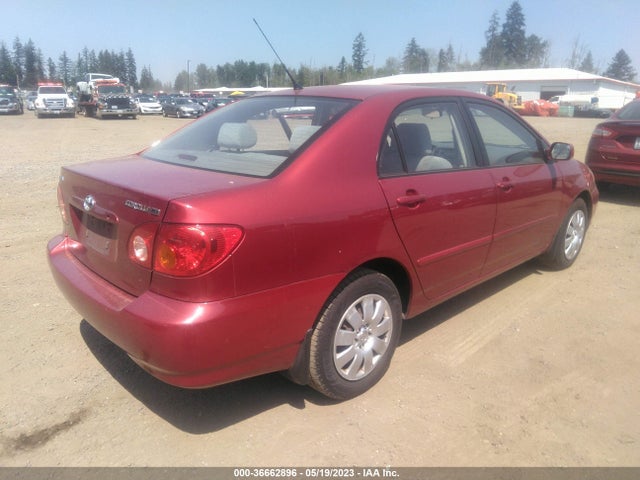 2004 TOYOTA COROLLA LE VIN: JTDBR38E442043718