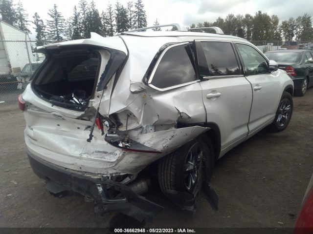 Toyota Highlander Limited 2018 5TDDZRFH9JS866352 Image 4