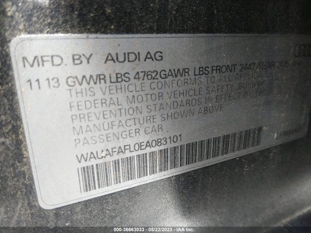 WAUAFAFL0EA083101 Audi A4 PREMIUM