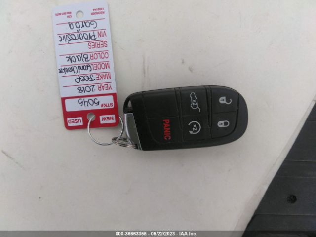 1C4RJEAG1JC125389 Jeep Grand Cherokee Altitude