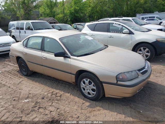 2005 CHEVROLET IMPALA BASE VIN: 2G1WF52E759168187