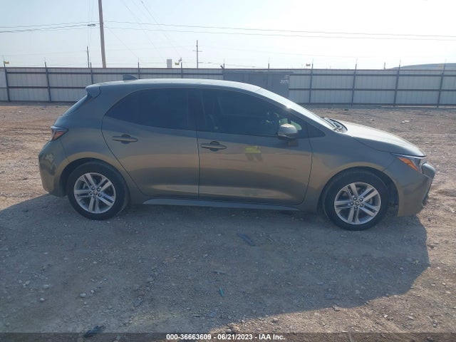 2020 TOYOTA COROLLA HATCHBACK SE/XSE VIN: JTNB4RBE1L3074178