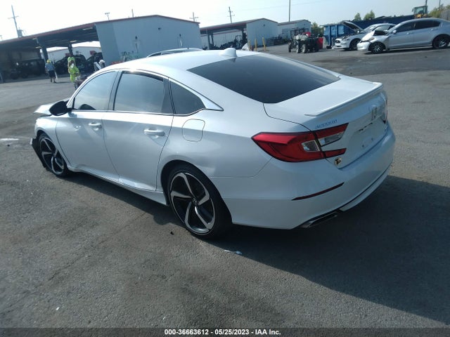 2019 HONDA ACCORD SEDAN SPORT 1.5T VIN: 1HGCV1F39KA156591