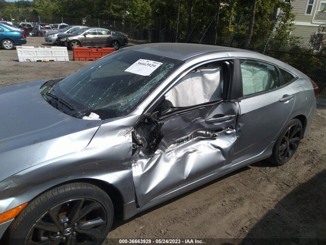 2019 HONDA CIVIC SEDAN SPORT VIN: 2HGFC2F8XKH517039