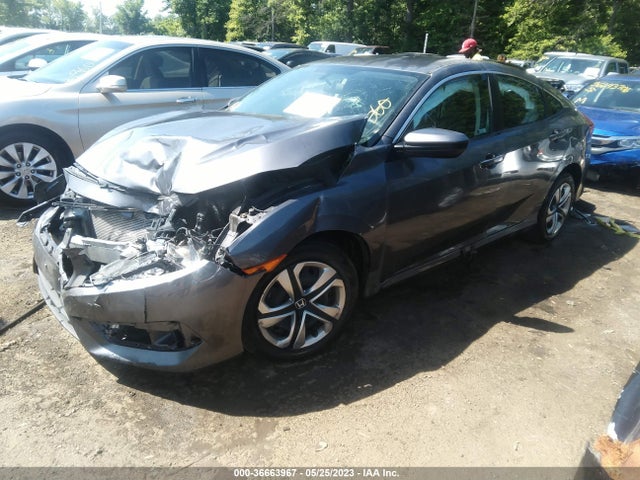 Honda Civic Sedan Lx 2018 2HGFC2F59JH581447 Image 2