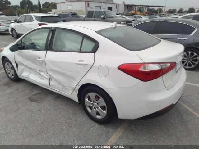 KNAFK4A65G5572917 KIA FORTE LX