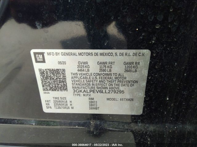 3GKALPEV6LL279295 GMC Terrain Slt