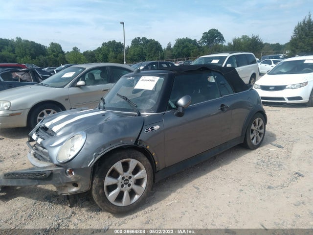 2005 MINI COOPER CONVERTIBLE S VIN: WMWRH33525TF84108