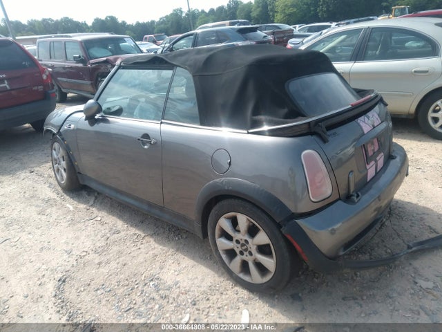 2005 MINI COOPER CONVERTIBLE S VIN: WMWRH33525TF84108