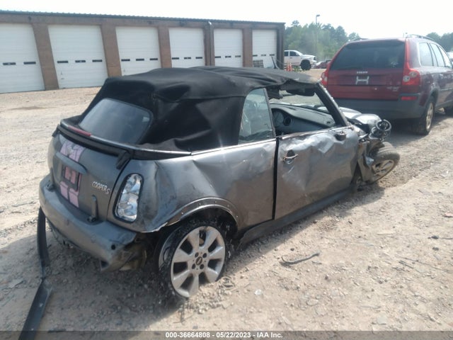 2005 MINI COOPER CONVERTIBLE S VIN: WMWRH33525TF84108