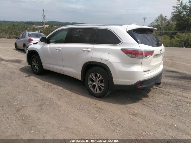 2015 TOYOTA HIGHLANDER XLE VIN: 5TDJKRFH5FS174331