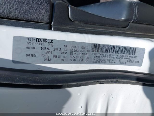 1C4RJFAG1JC475630 Jeep Grand Cherokee Altitude