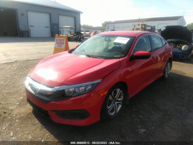 Honda Civic Sedan Lx 2016 2HGFC2F52GH532471 Image 2