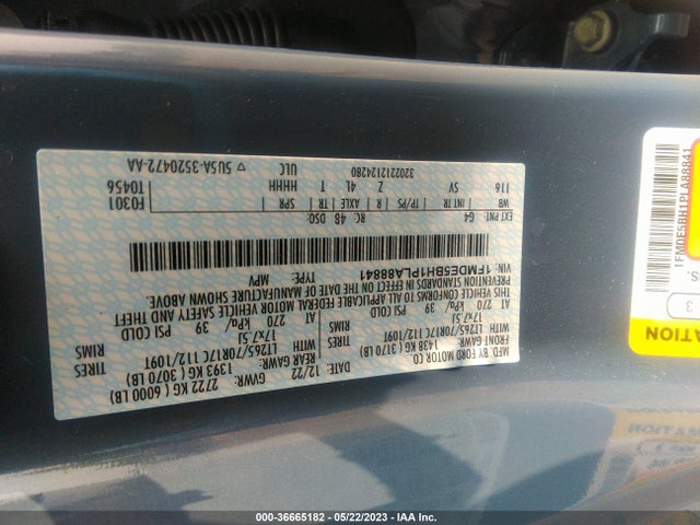 2023 Ford Bronco, VIN: 1FMDE5BH1PLA88841