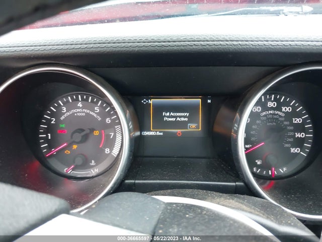 2019 FORD MUSTANG ECOBOOST VIN: 1FA6P8TH7K5191093