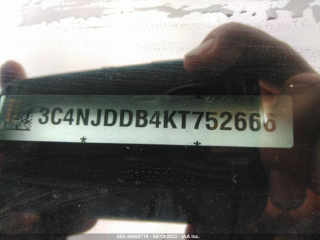 3C4NJDDB4KT752666 Jeep Compass Trailhawk