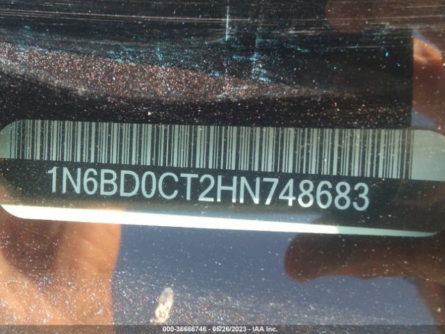 1N6BD0CT2HN748683 Nissan FRONTIER S