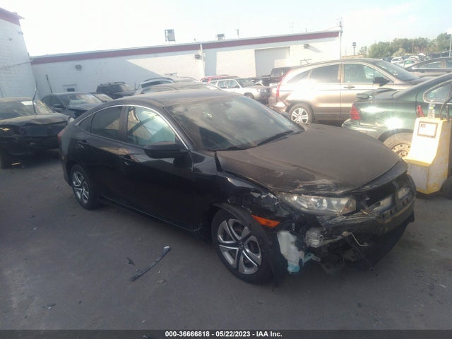 Honda Civic Lx 2018 19XFC2F52JE012336 Image 1