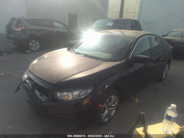Honda Civic Lx 2018 19XFC2F52JE012336 Image 2