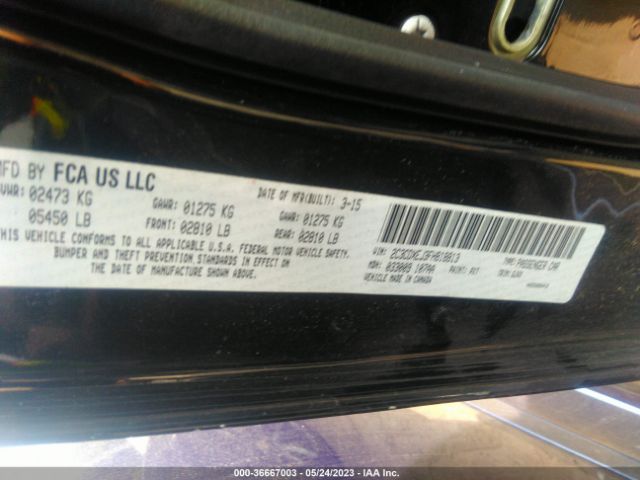 2C3CDXEJ3FH818813 Dodge Charger Srt 392