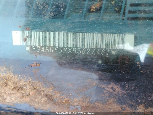 1994 BUICK CENTURY SPECIAL VIN: 3G4AG55MXRS627461