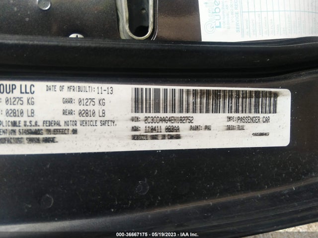 2C3CCAAG4EH182752 Chrysler 300