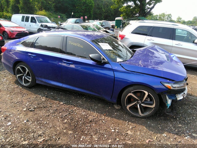 2021 HONDA ACCORD SEDAN SPORT SE VIN: 1HGCV1F42MA035669