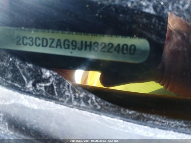 2C3CDZAG9JH322400 Dodge Challenger Sxt Plus
