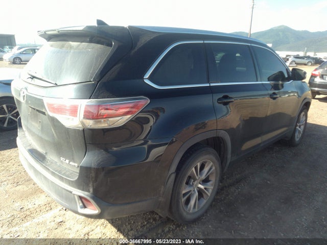 Toyota Highlander Xle 2015 5TDJKRFH0FS224441 Image 6