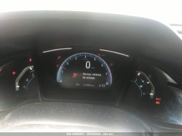 Honda Civic Sedan Lx 2019 2HGFC2F66KH513391 Image 7